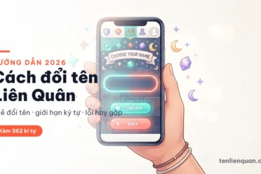362+ Kí Tự ❤️ Cách Đổi Tên Liên Quân Đẹp 2026 – TenLienQuan