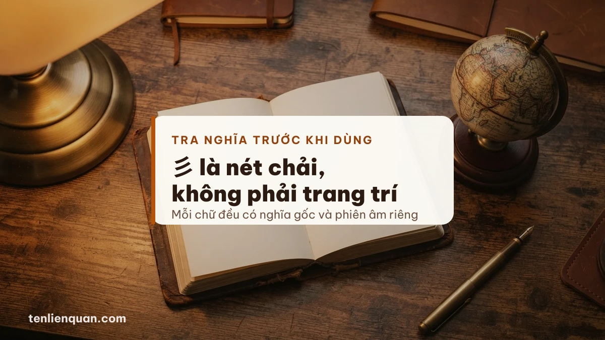Chữ Hán nghĩa gốc Tra nghĩa gốc của chữ Hán dùng trong tên game