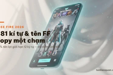 381 Kí Tự Đặc Biệt FF 2026 ❤️ Tên Free Fire Đẹp Copy