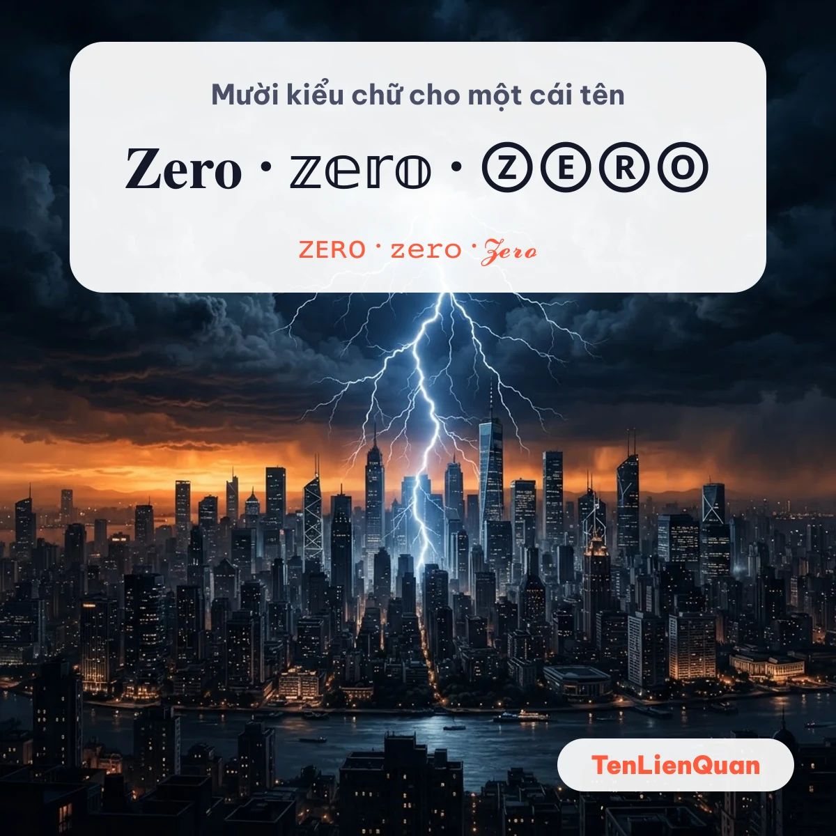 Chữ kiểu Unicode cho tên game Gunny